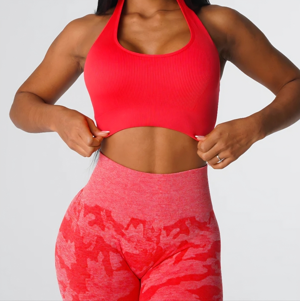 NVGTN Halter Sports Bra